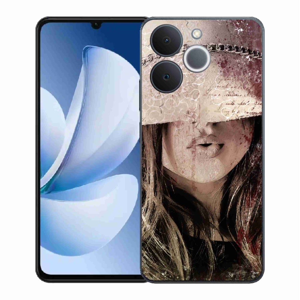 Gelový kryt mmCase na Realme Note 70T - dívka