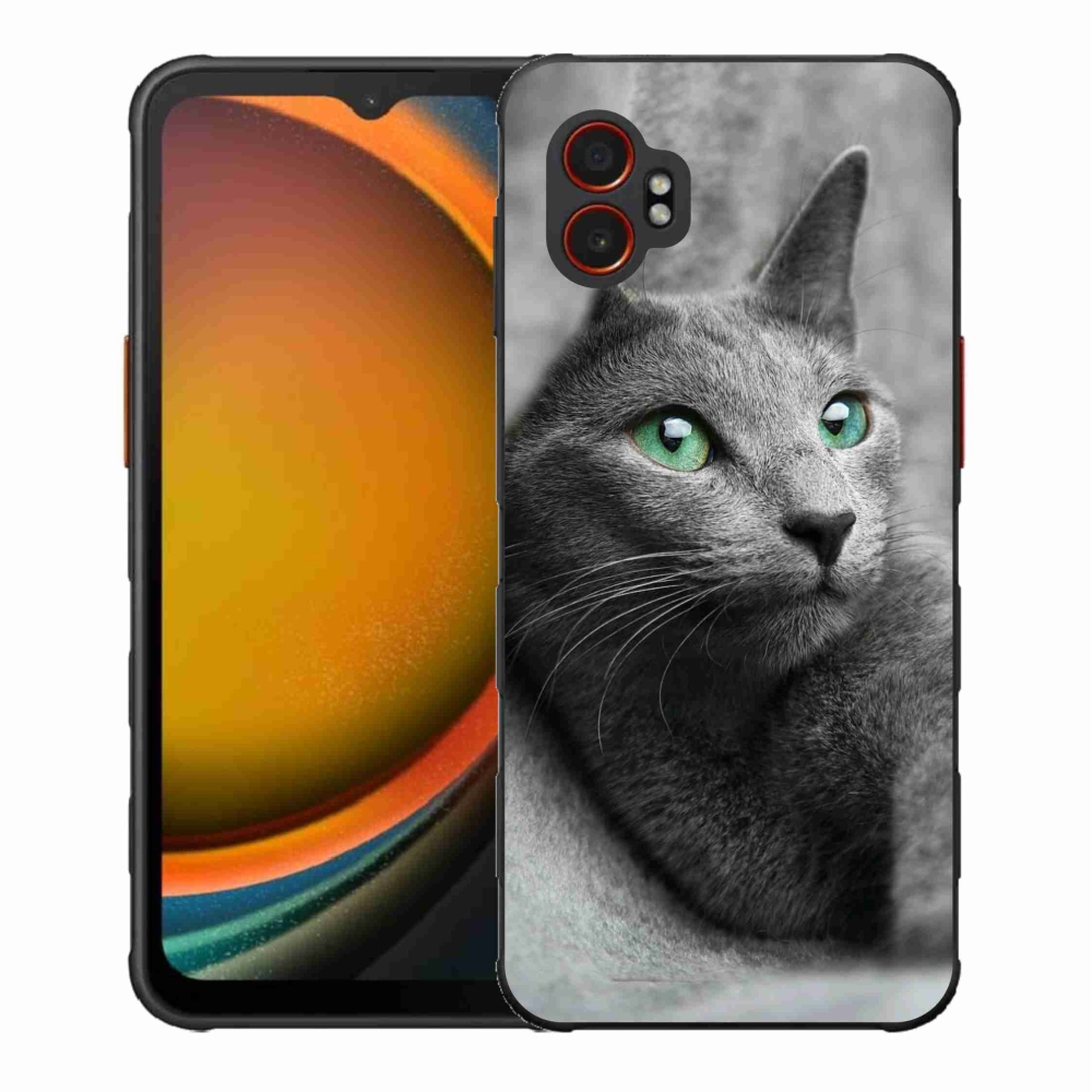 Gelový kryt mmCase na Samsung Galaxy Xcover 7 Pro - kočka 2