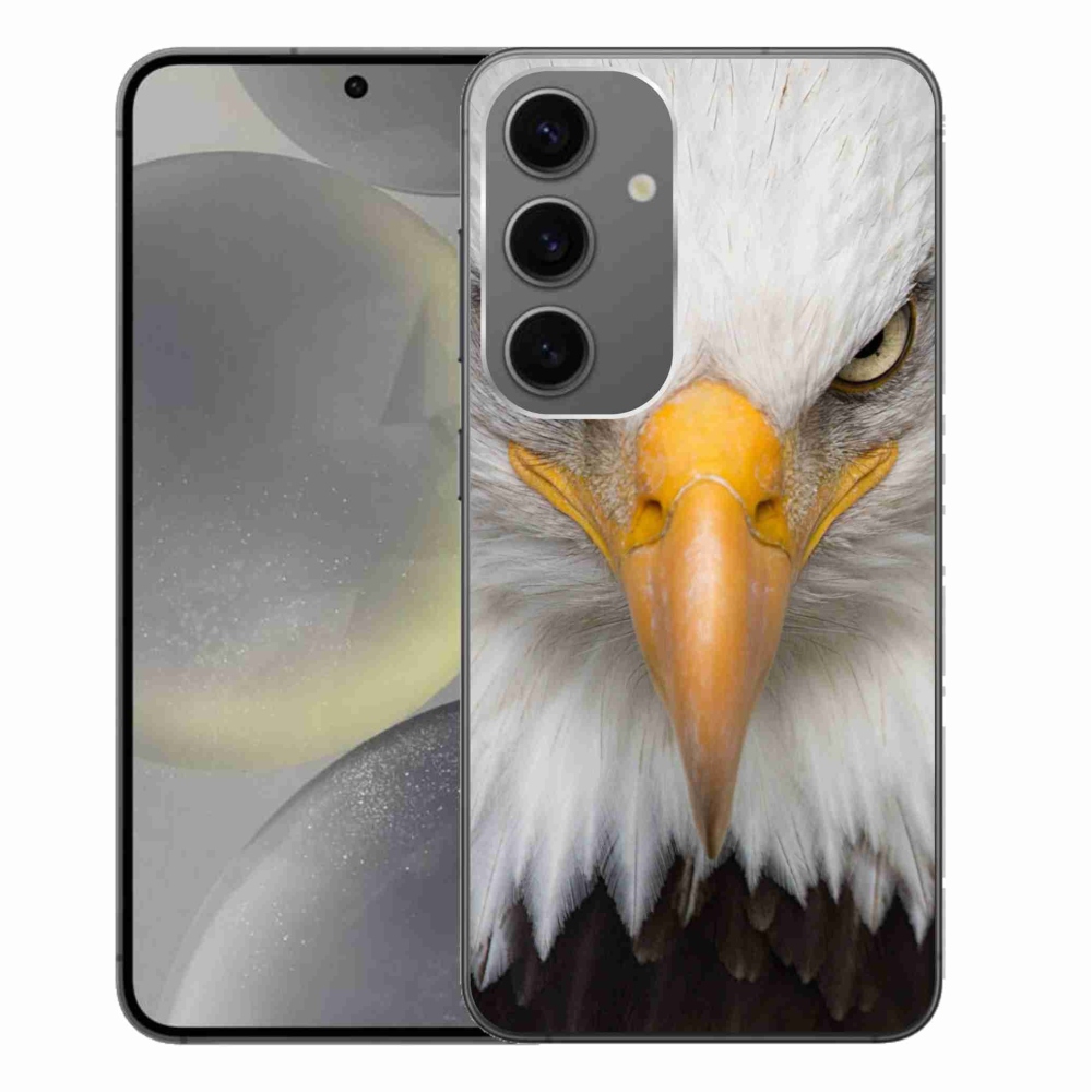 Gelový kryt mmCase na Samsung Galaxy S24+ - orel