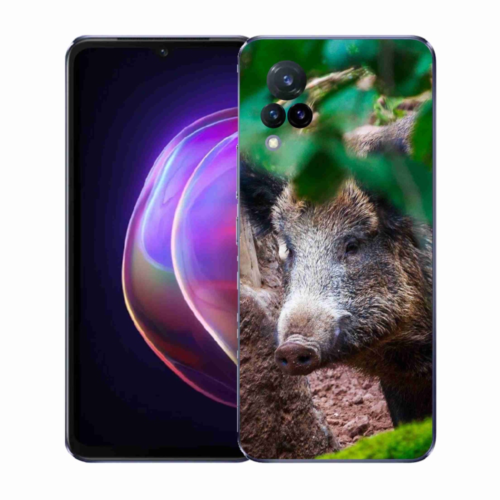Gelový kryt mmCase na Vivo V21 4G/5G - divoké prase