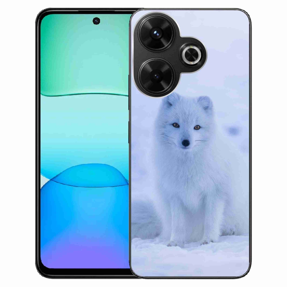 Gelový kryt mmCase na Xiaomi Redmi 13 4G/Poco M6 4G - polární liška