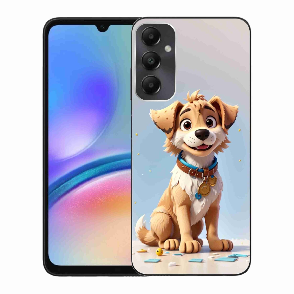 Gelový kryt mmCase na Samsung Galaxy A05s - kreslené štěně