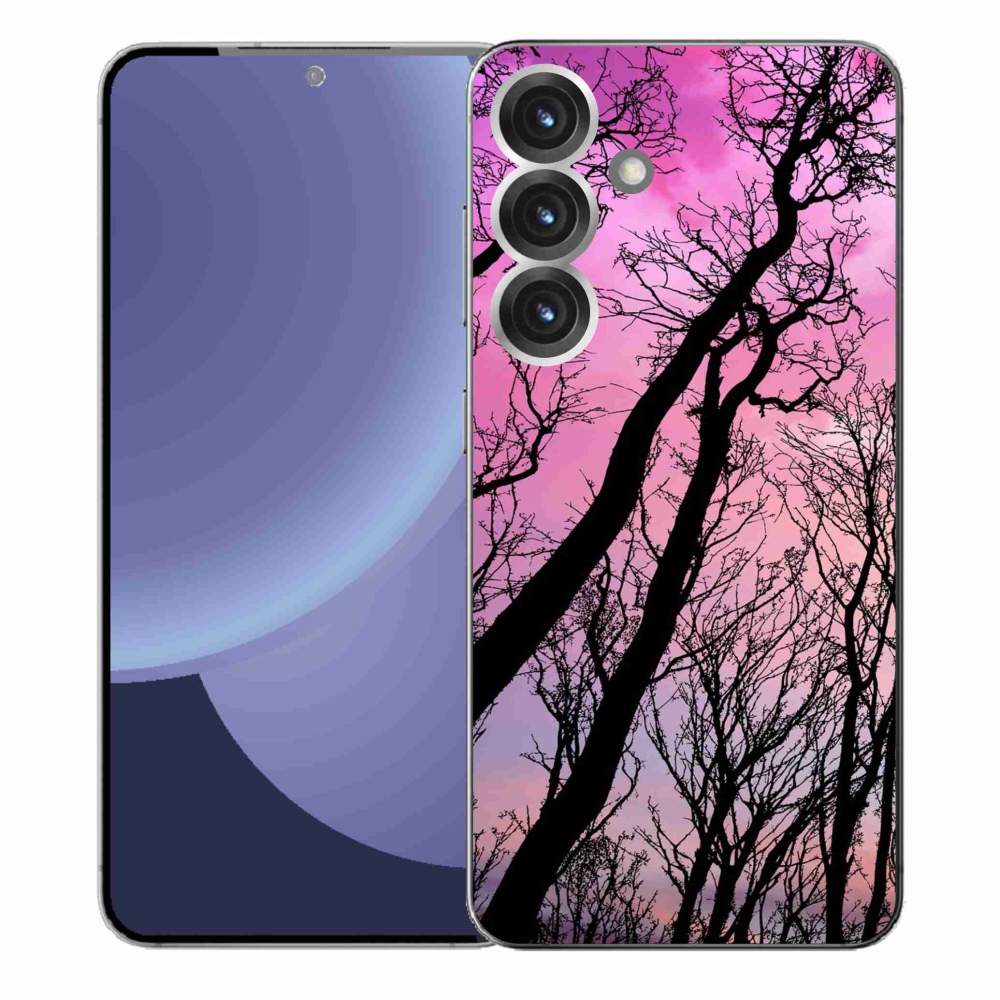 Gelový kryt mmCase na Samsung Galaxy S25+ - opadané stromy