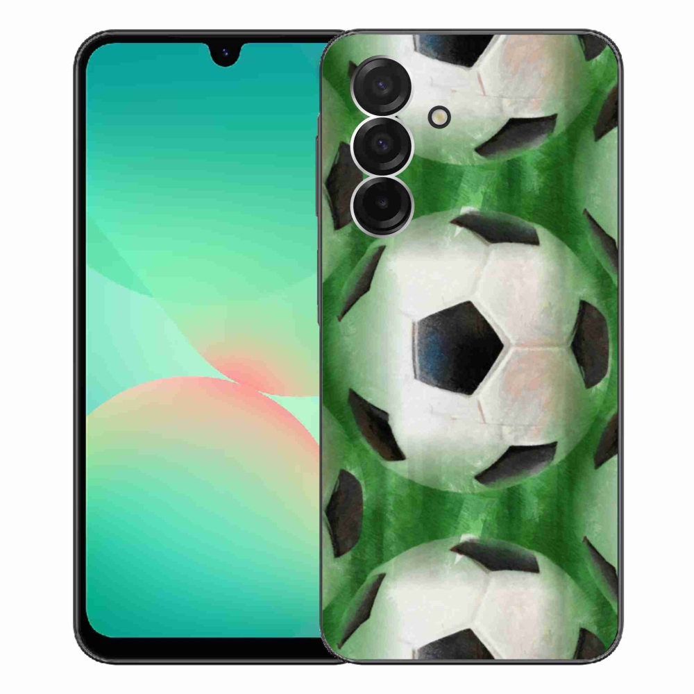 Gelový kryt mmCase na Samsung Galaxy A26 5G - fotbalový míč