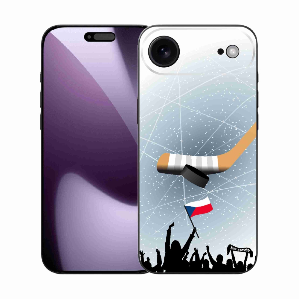Gelový kryt mmCase na iPhone 17 Air - fanoušci hokeje