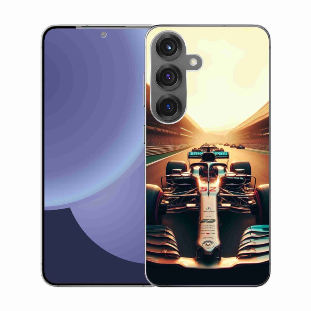 Gelový kryt mmCase na Samsung Galaxy S25 - formule 1