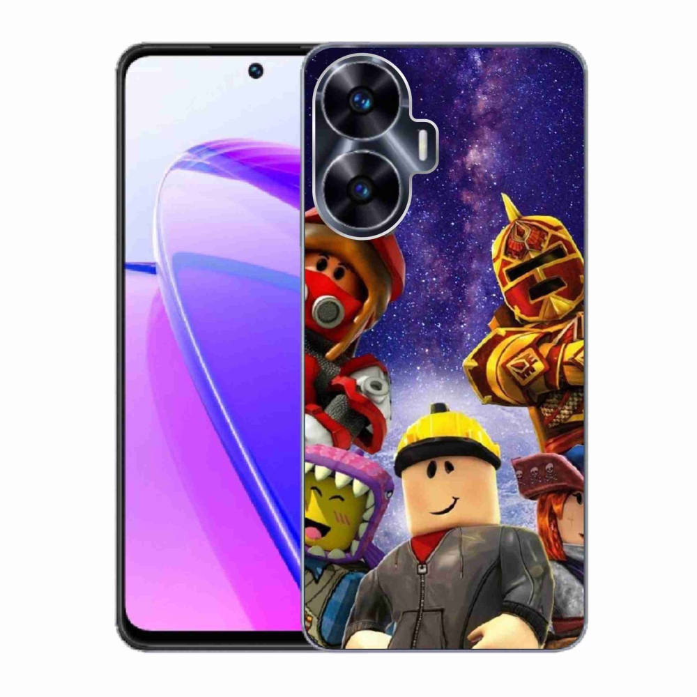 Gelový kryt mmCase na Realme C55 - roblox 3
