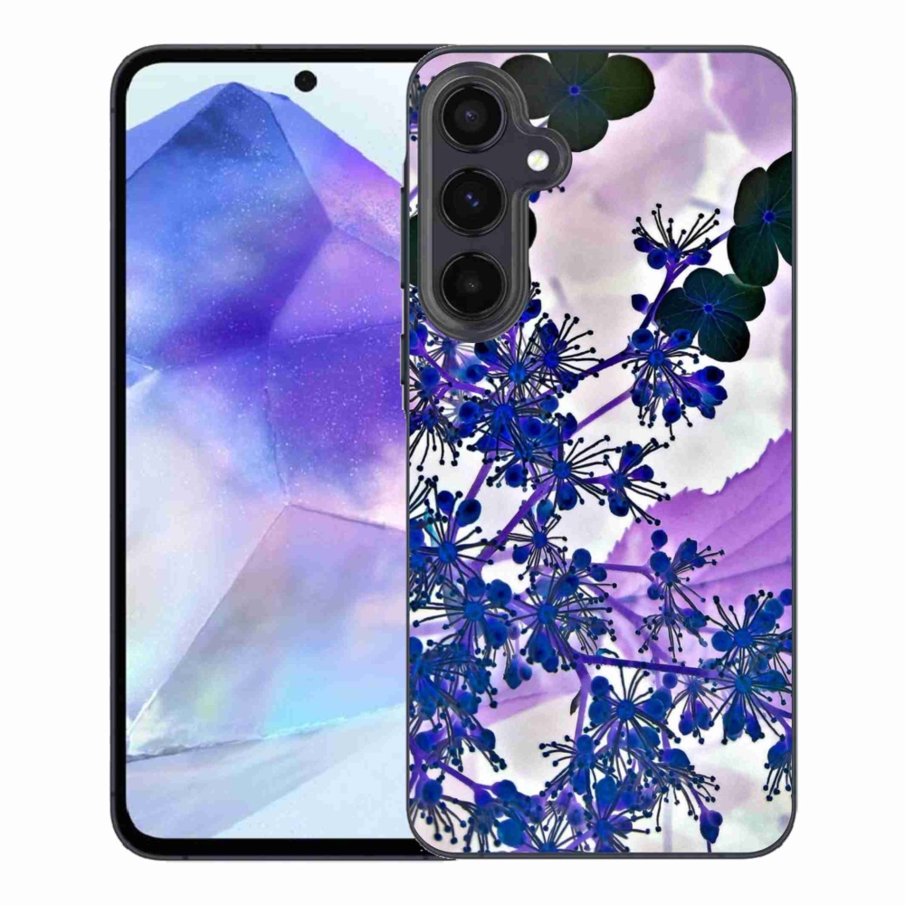Gelový kryt mmCase na Samsung Galaxy A55 5G - květ hortenzie