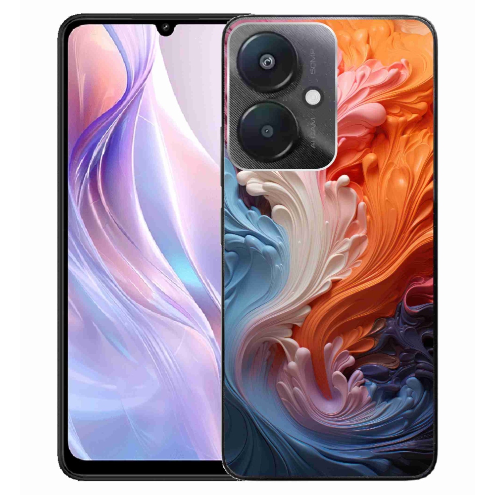 Gelový kryt mmCase na Xiaomi Redmi 13C 5G - abstraktní motiv 8