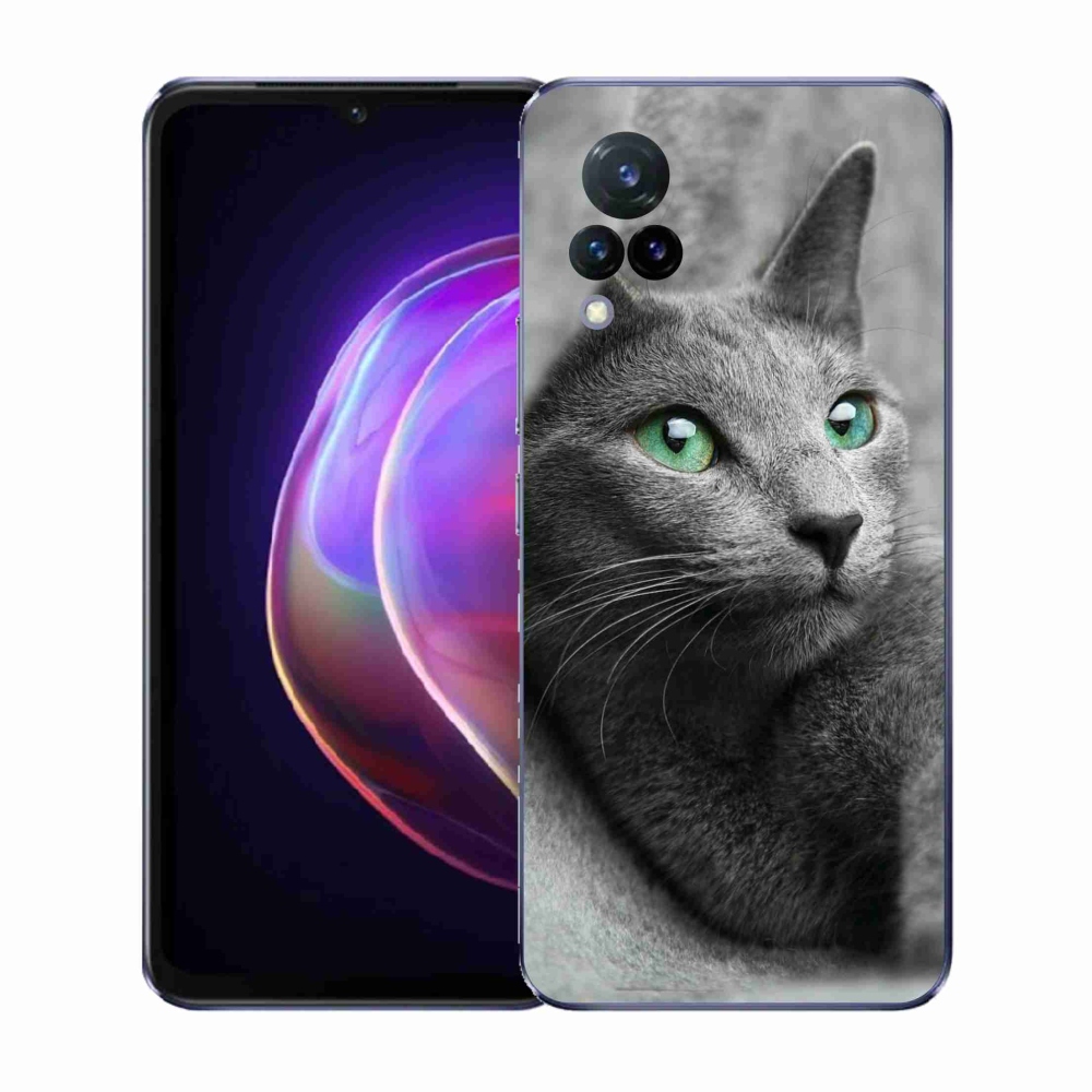 Gelový kryt mmCase na Vivo V21 4G/5G - kočka 2