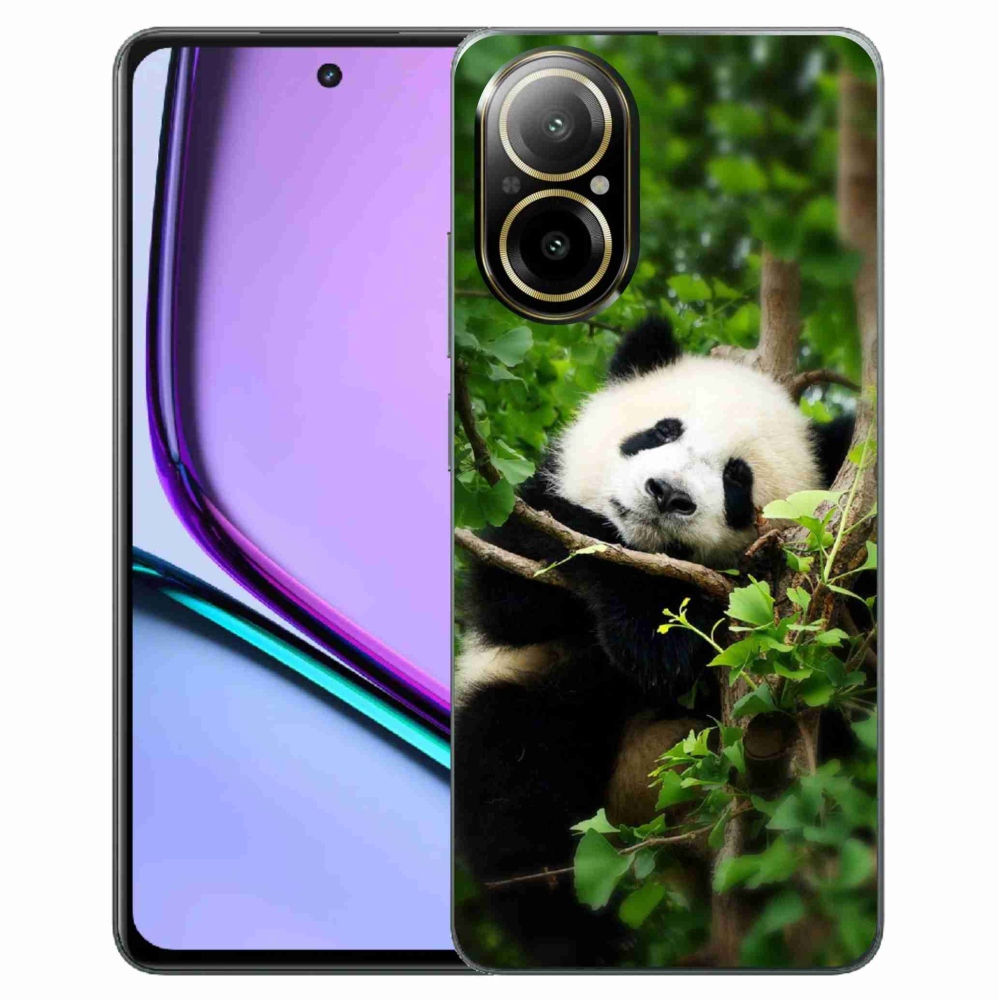 Gelový kryt mmCase na Realme C67 - panda