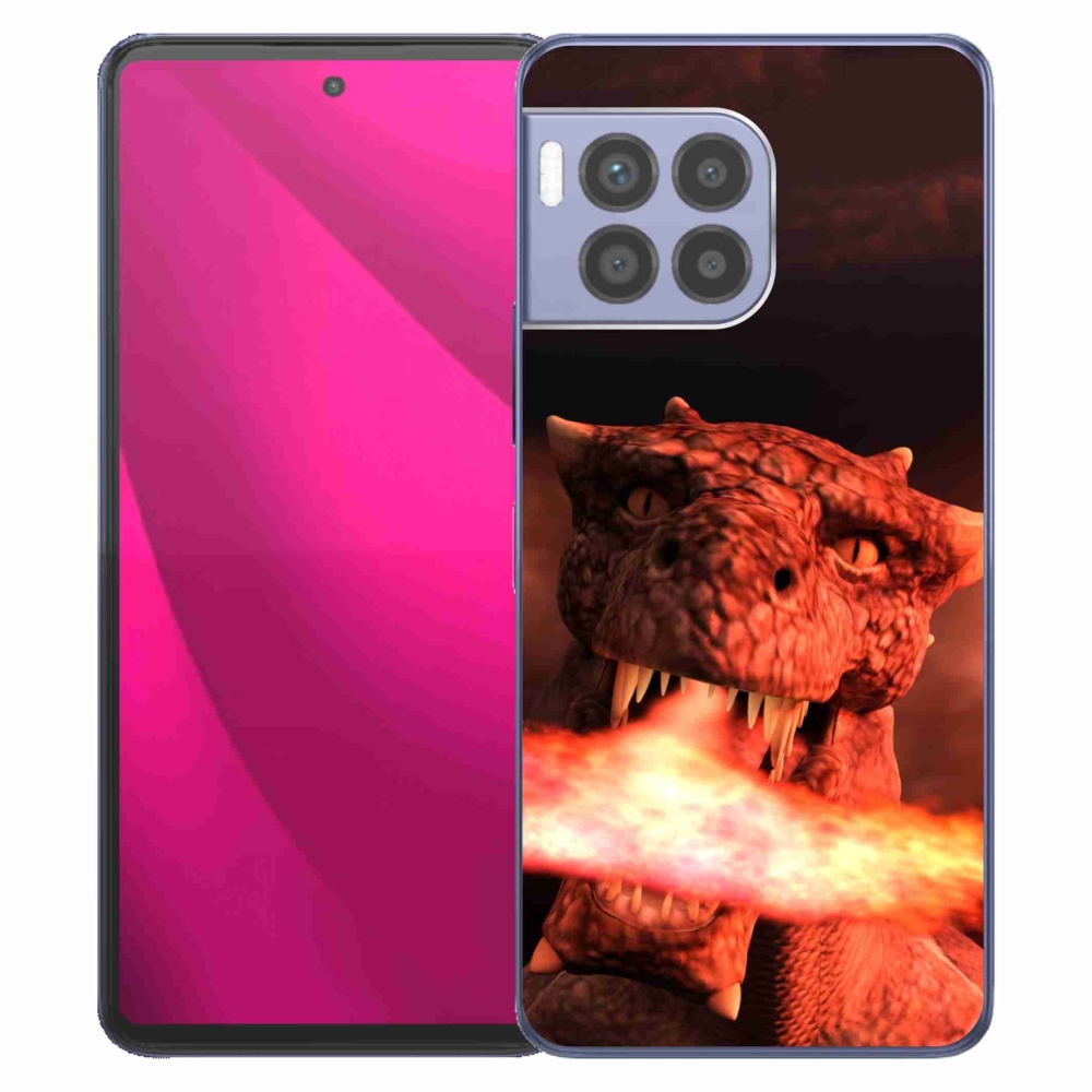 Gelový kryt mmCase na T-Mobile T Phone 2 Pro - drak
