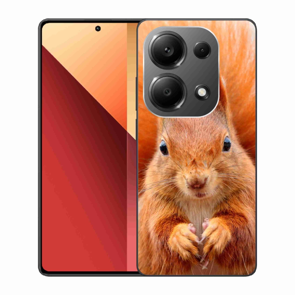 Gelový kryt mmCase na Xiaomi Redmi Note 13 Pro 4G/Poco M6 Pro - veverka