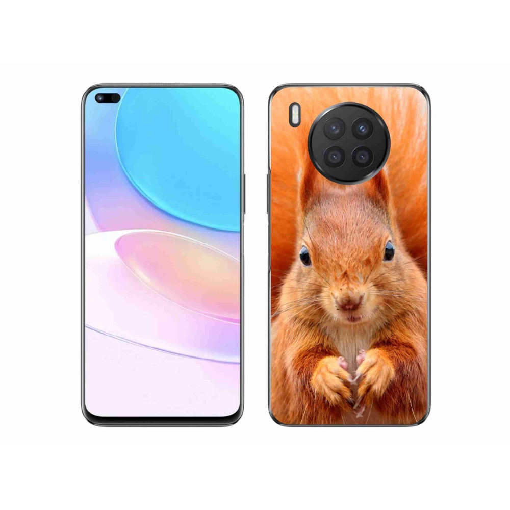 Gelový kryt mmCase na Huawei Nova 8i - veverka