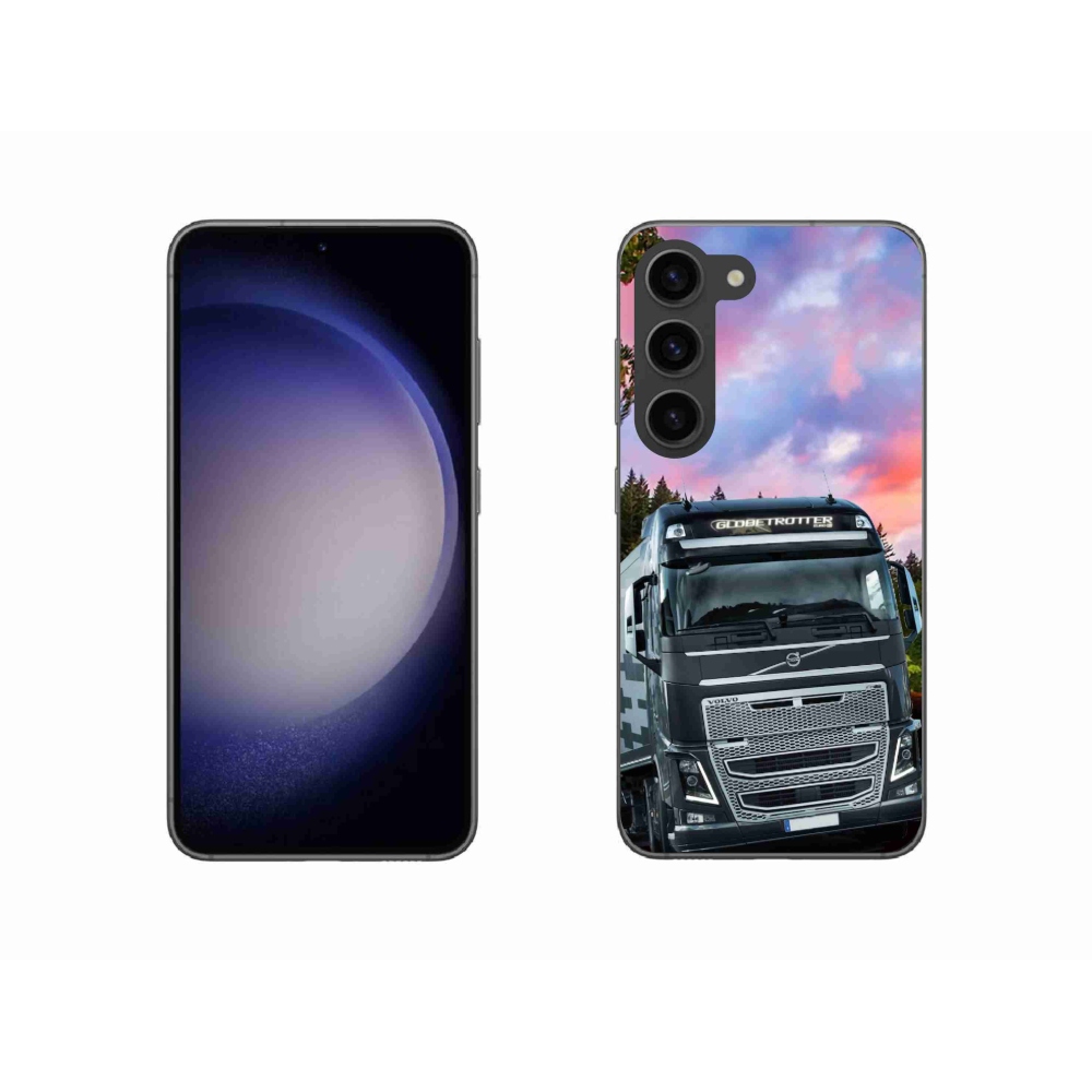 Gelový kryt mmCase na Samsung Galaxy S23 5G - kamion 2