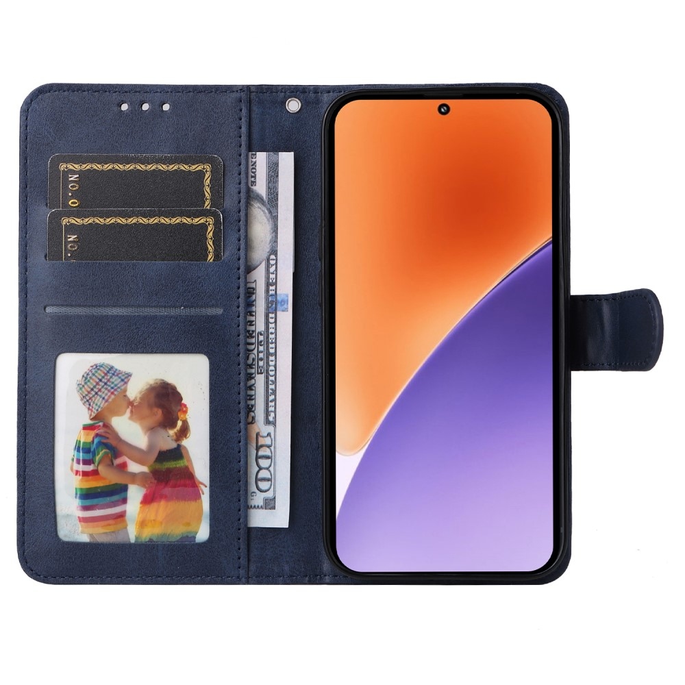 Clots knížkové pouzdro na Xiaomi 15 - modré