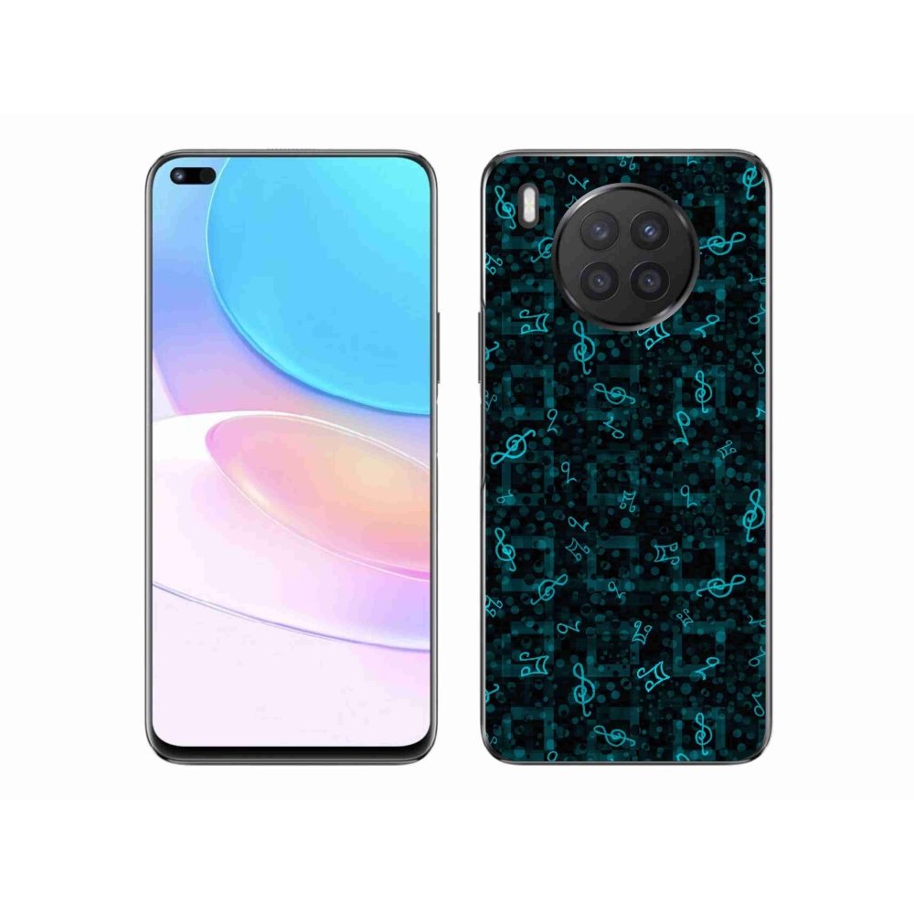 Gelový kryt mmCase na Honor 50 Lite - noty 1
