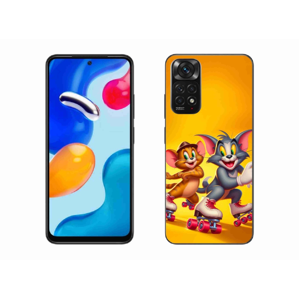 Gelový kryt mmCase na Xiaomi Redmi Note 11S 4G - tom a jerry