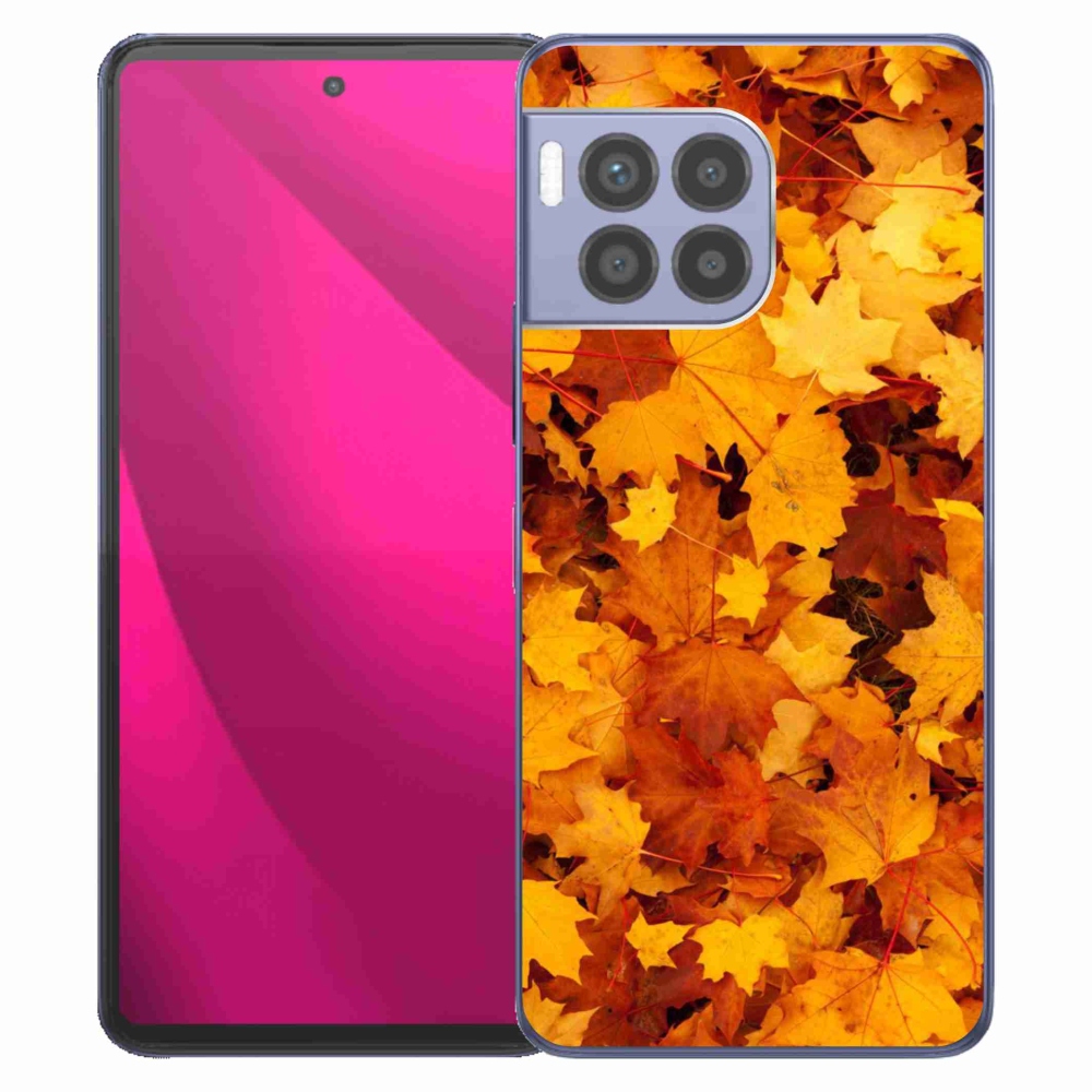Gelový kryt mmCase na T-Mobile T Phone 2 Pro - javorové listy