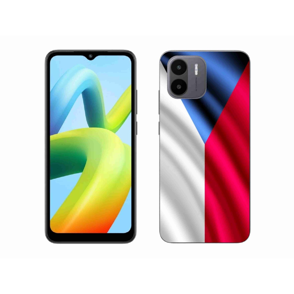 Gelový kryt mmCase na mobil Xiaomi Redmi A1/Redmi A2 - česká vlajka