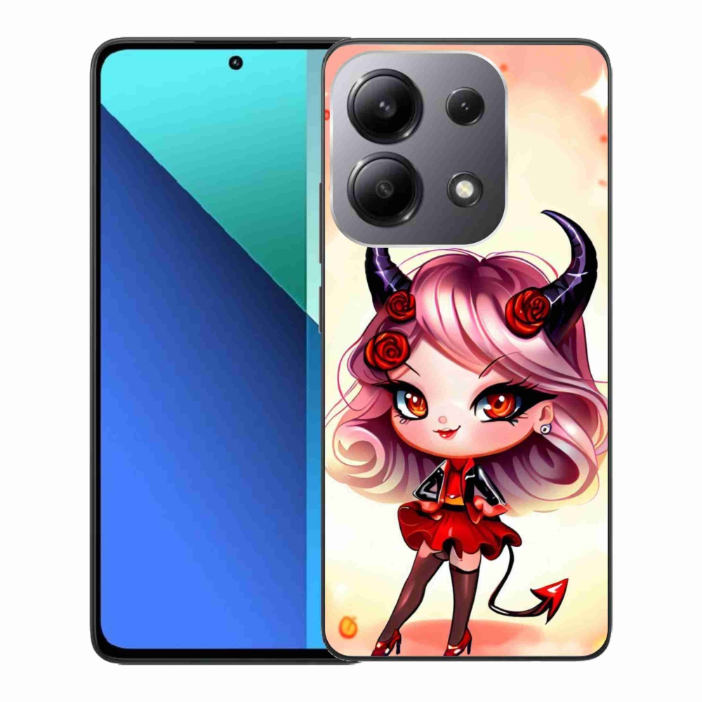 Gelový kryt mmCase na Xiaomi Redmi Note 13 - kreslená čertice