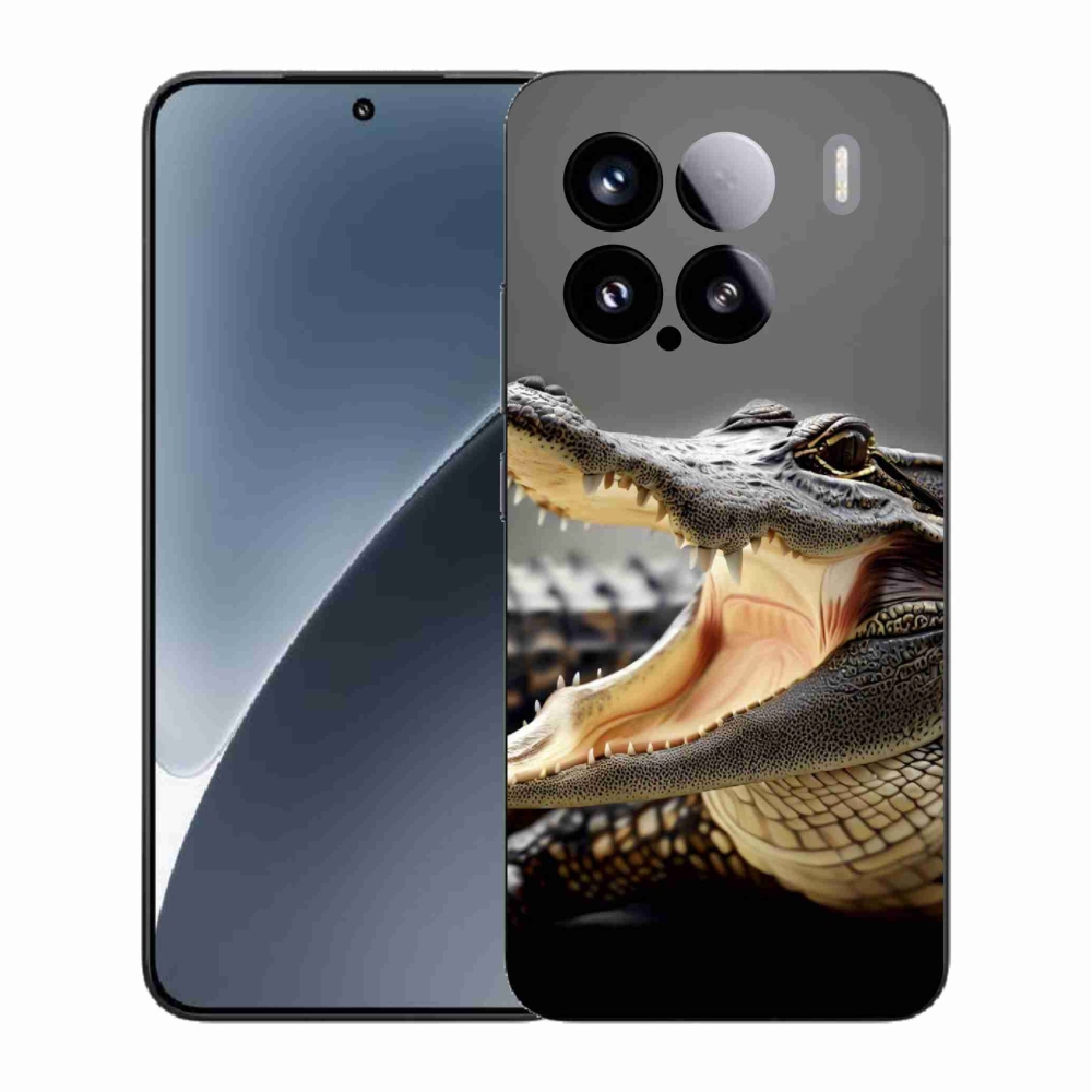 Gelový kryt mmCase na Xiaomi 15 - krokodýl