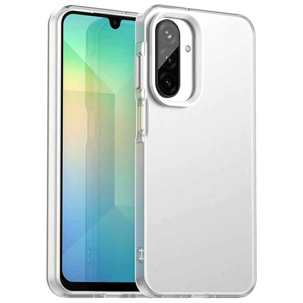 Candy matný gelový obal na Samsung Galaxy A26 5G - bílý