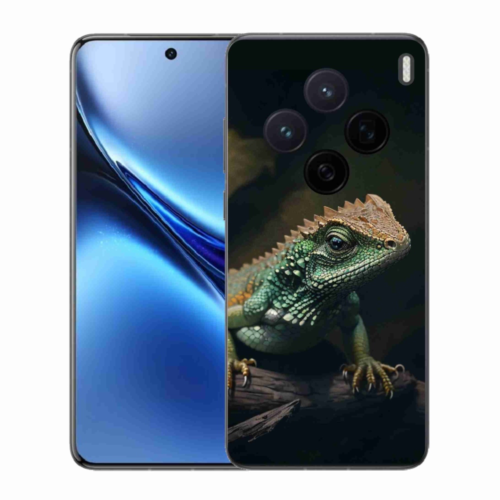 Gelový kryt mmCase na Vivo X200 5G - ještěr