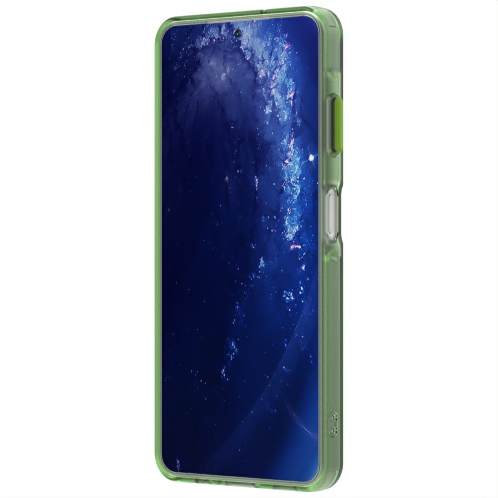 Candy gelový obal s MagSafe na Samsung Galaxy A06 4G - zelený