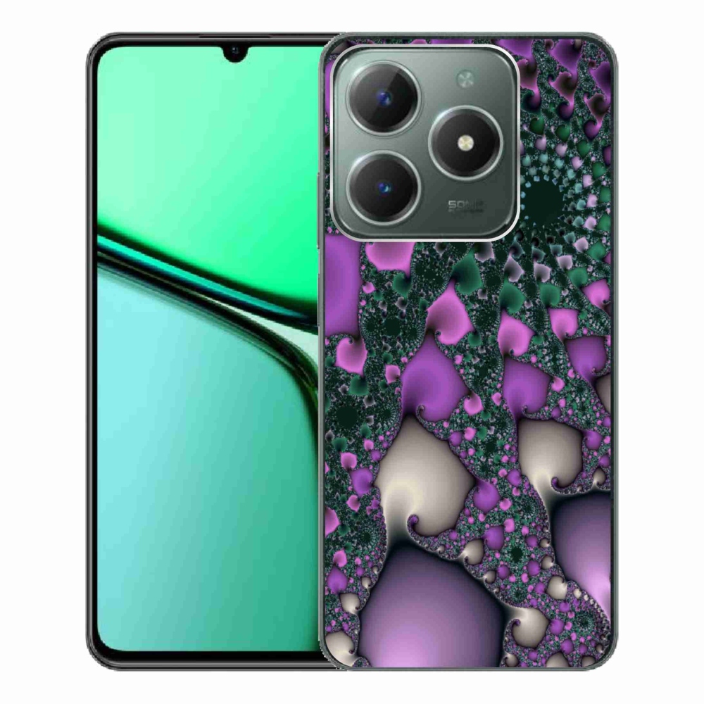 Gelový kryt mmCase na Realme C61 - abstrakt 7