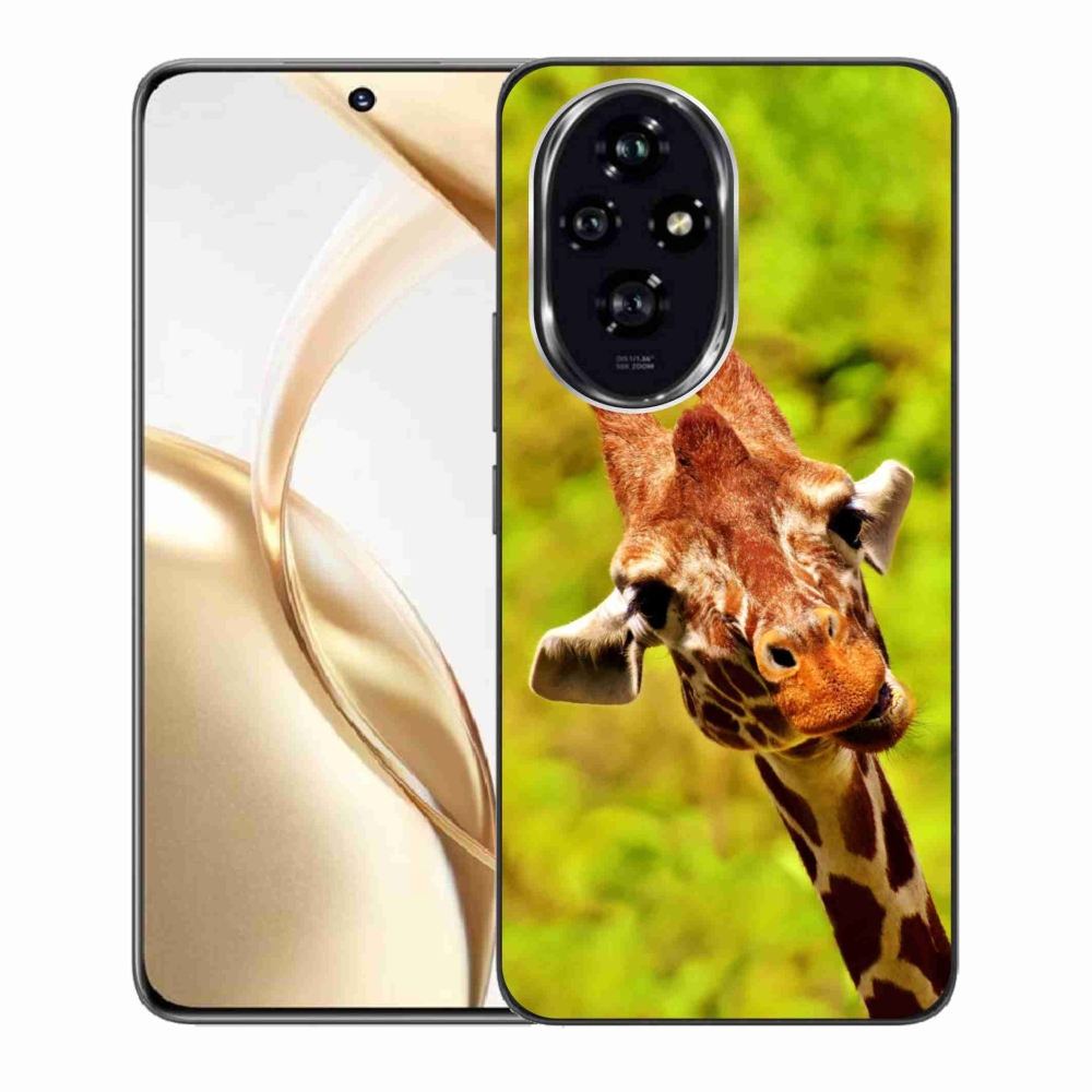 Gelový kryt mmCase na Honor 200 5G - žirafa