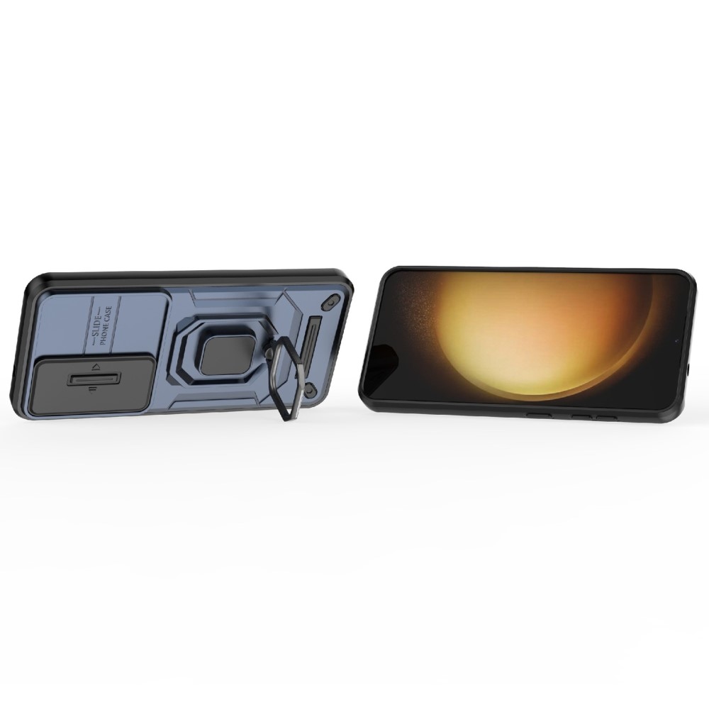 Lens odolný kryt na Samsung Galaxy A56 5G - modrý