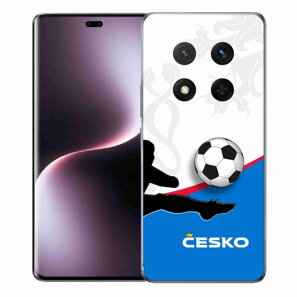 Gelový kryt mmCase na Honor Magic 7 Lite 5G - fotbal Česko 3