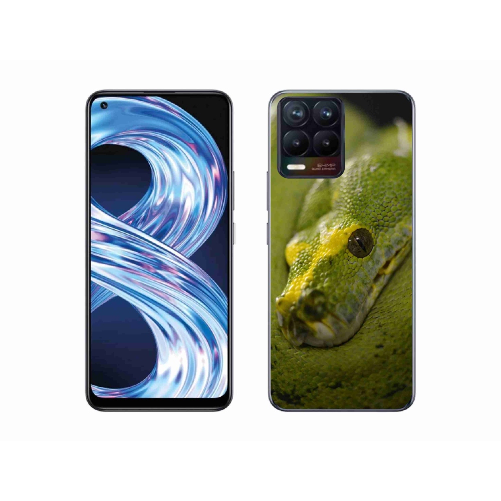 Gelový kryt mmCase na Realme 8 Pro - had 2