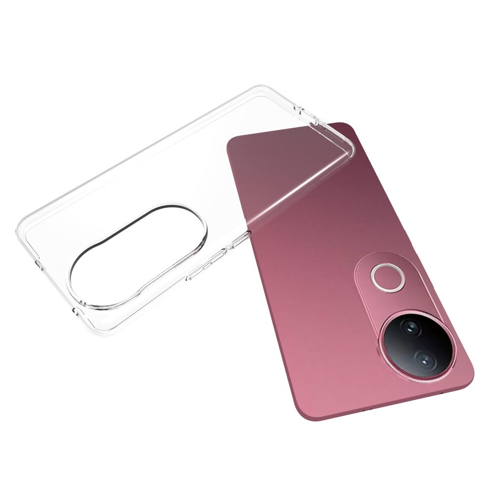 Průhledný gelový obal na Vivo V50 5G - průhledný