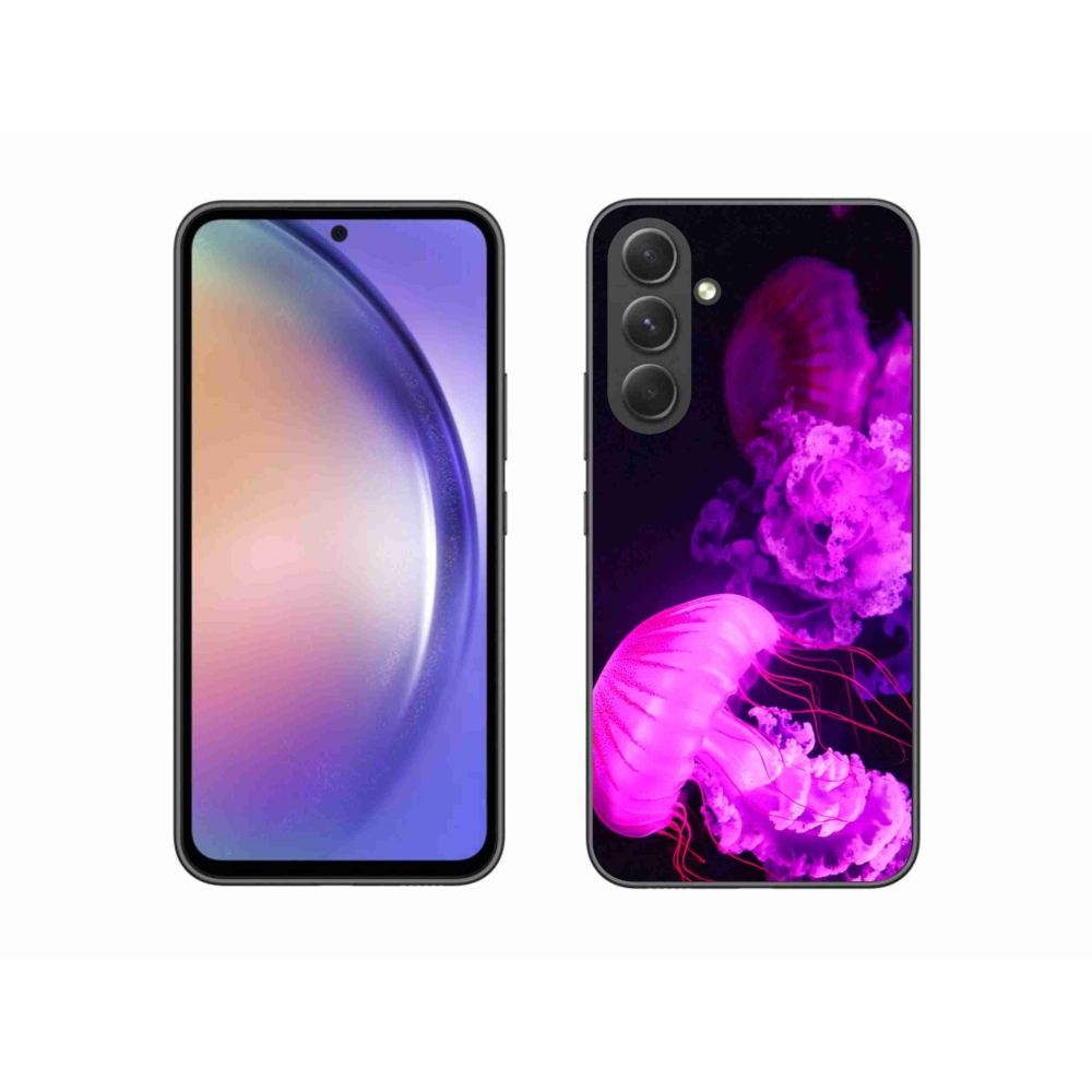 Gelový kryt mmCase na Samsung Galaxy A54 5G - medúza 1