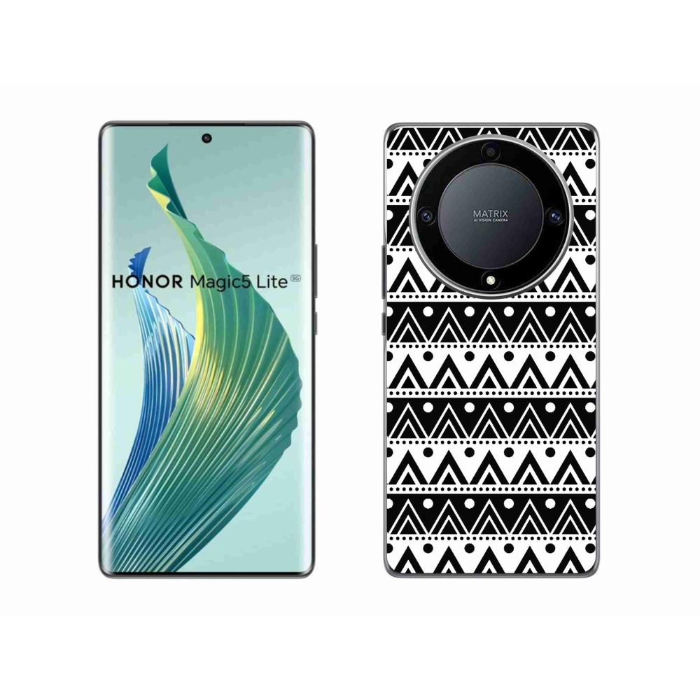 Gelový kryt mmCase na Honor Magic 5 Lite 5G - abstraktní motiv 29