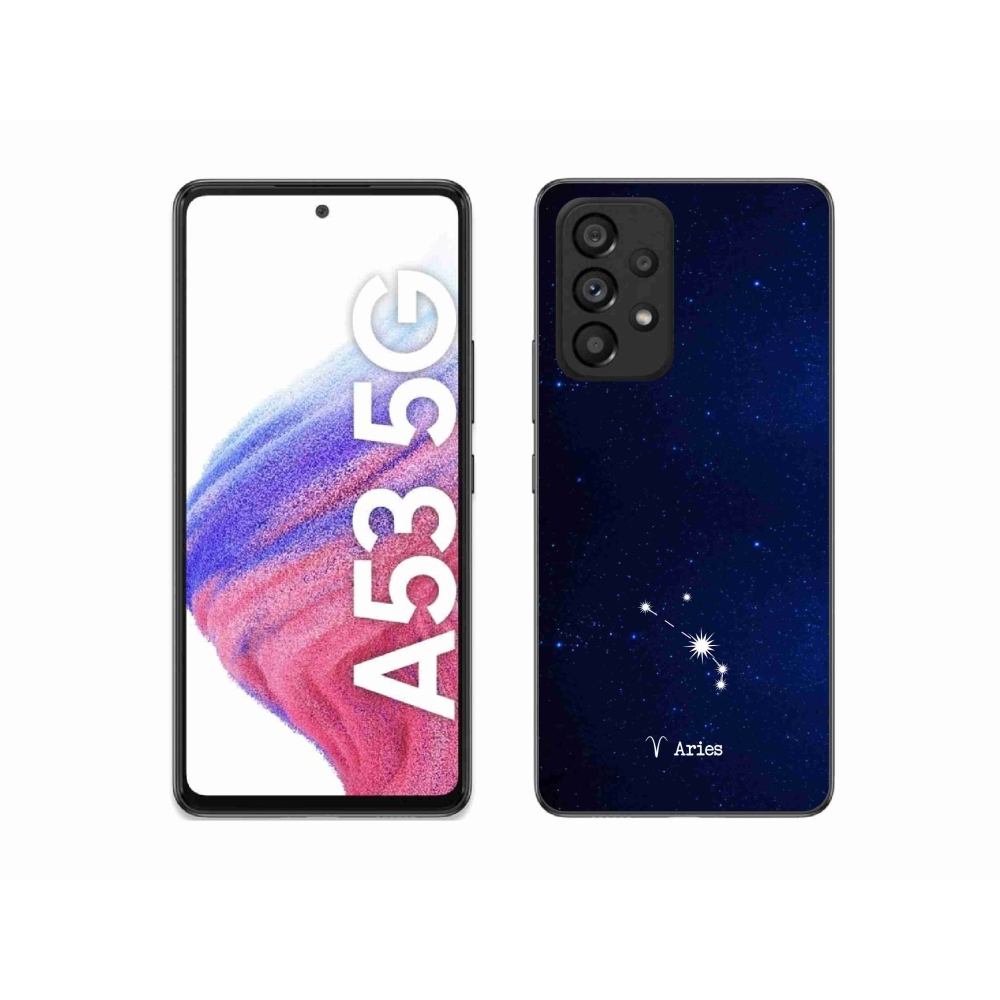 Gelový kryt mmCase na Samsung Galaxy A53 5G - souhvězdí Berana