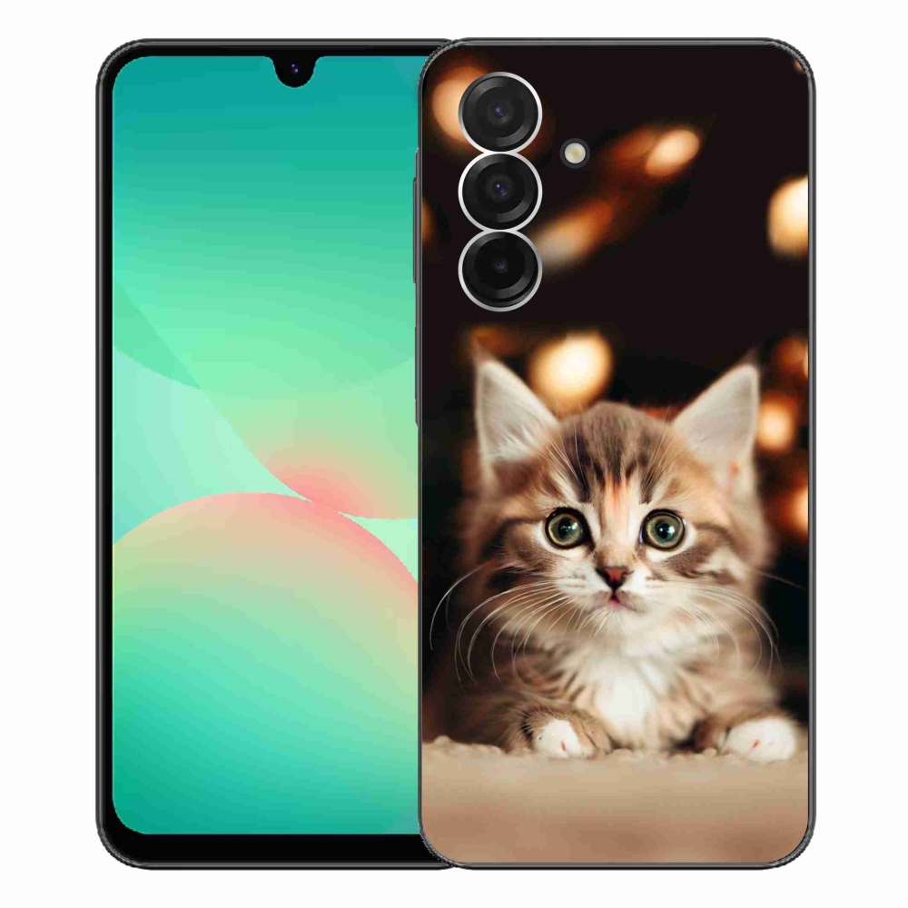 Gelový kryt mmCase na Samsung Galaxy A26 5G - roztomilé kotě 2