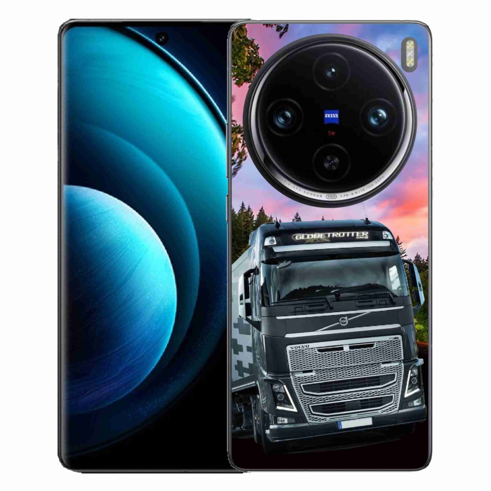 Gelový kryt mmCase na Vivo X100 Pro 5G - kamion 2