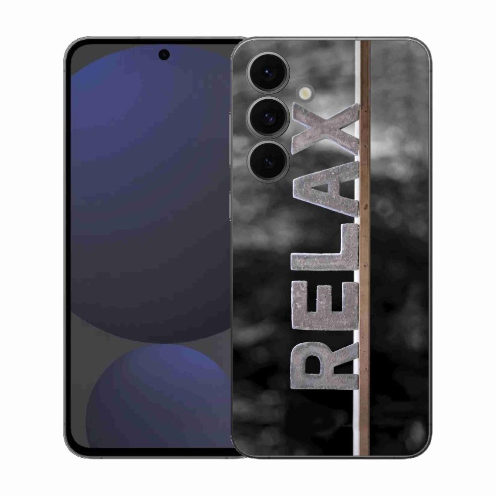 Gelový kryt mmCase na Samsung Galaxy S25 FE - relax 1