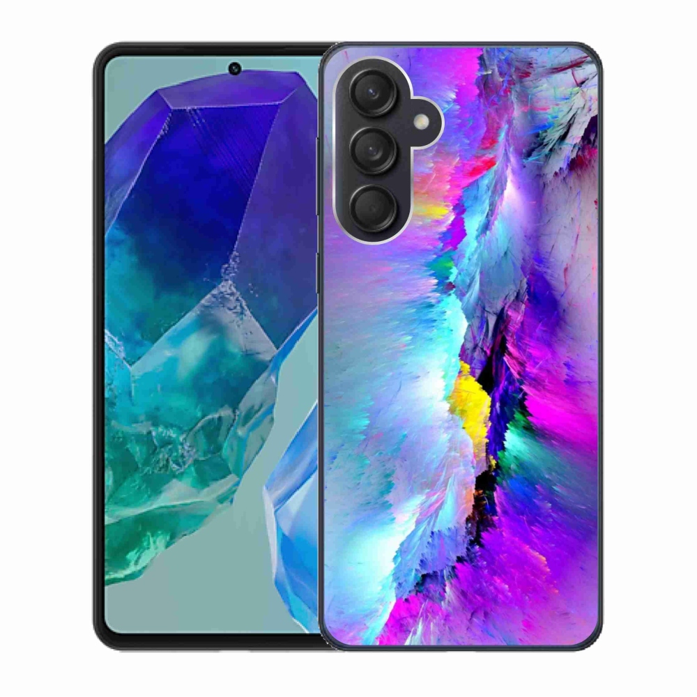 Gelový kryt mmCase na Samsung Galaxy M55 5G - abstrakt