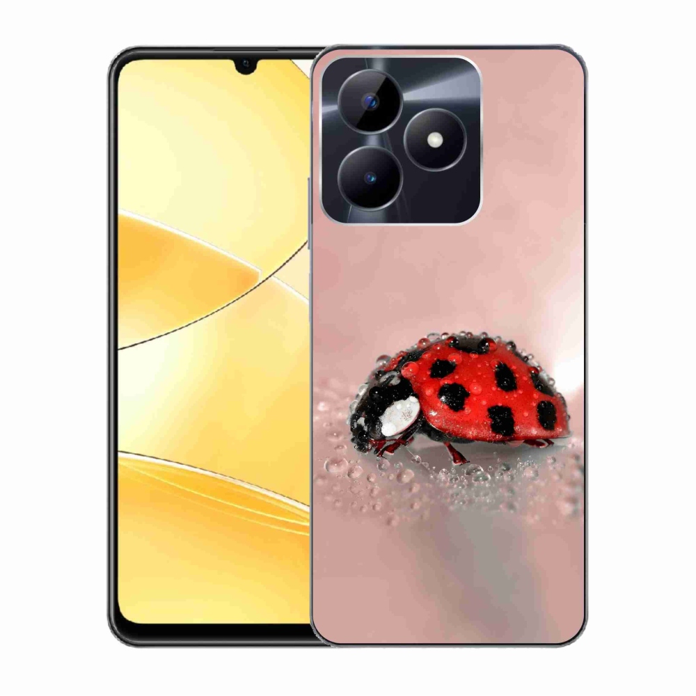 Gelový kryt mmCase na Realme C51/C53 - beruška