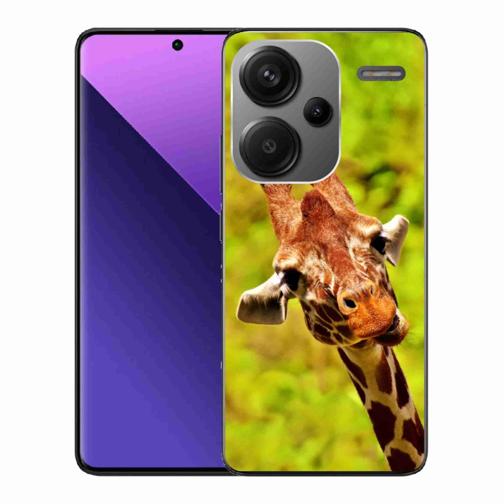 Gelový kryt mmCase na Xiaomi Redmi Note 13 Pro+ 5G - žirafa