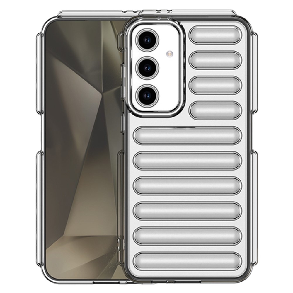 Capsule odolný gelový obal na Samsung Galaxy S24 FE - průhledný