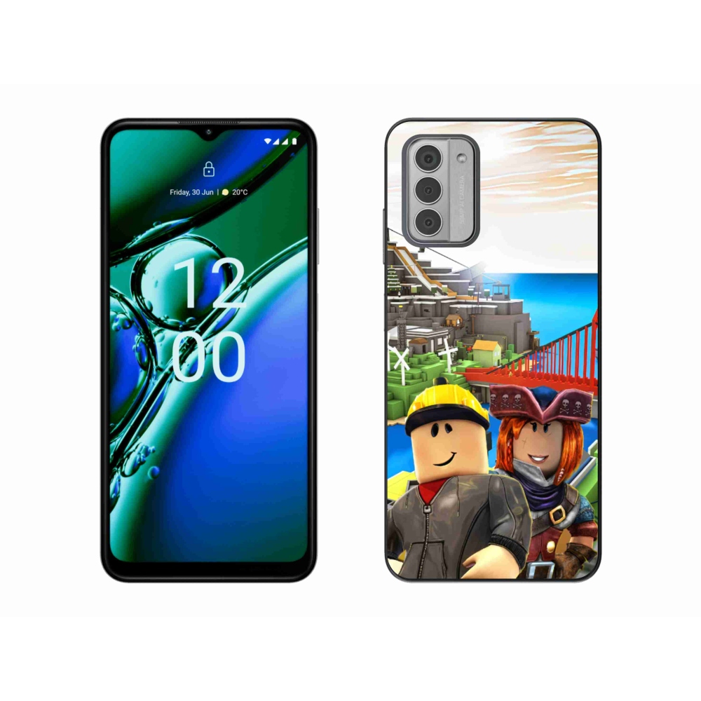 Gelový kryt mmCase na Nokia G42 - roblox 1