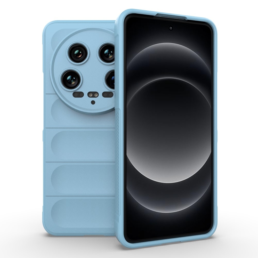 Rugg odolný gelový obal na Xiaomi 14 Ultra - světlemodrý