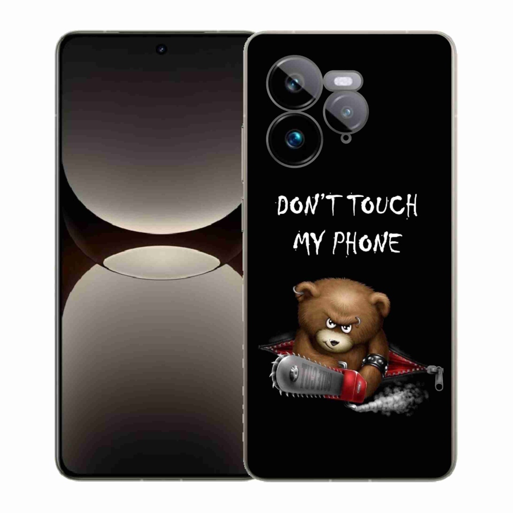 Gelový kryt mmCase na Realme GT 7 Pro 5G - nesahej na telefon