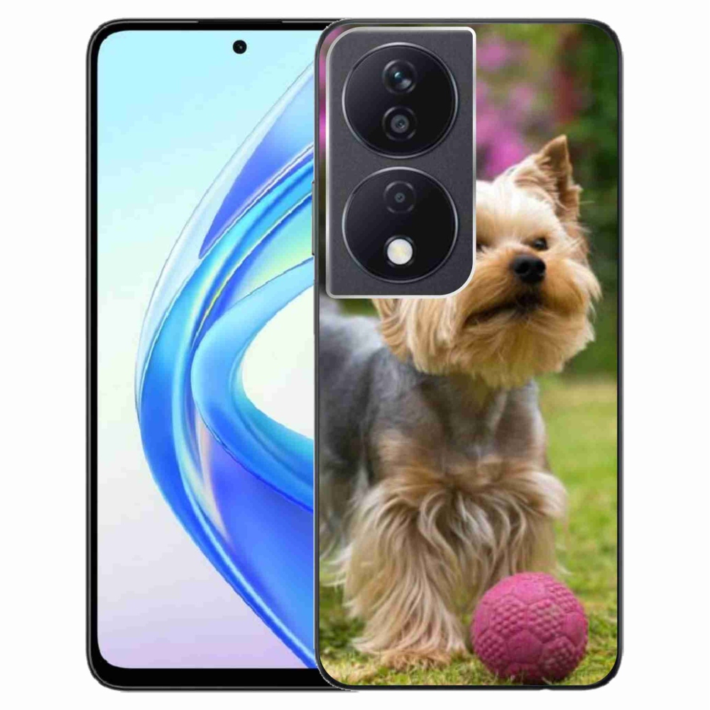 Gelový obal mmCase na Honor X7b/Honor 90 Smart - jorkšír 4
