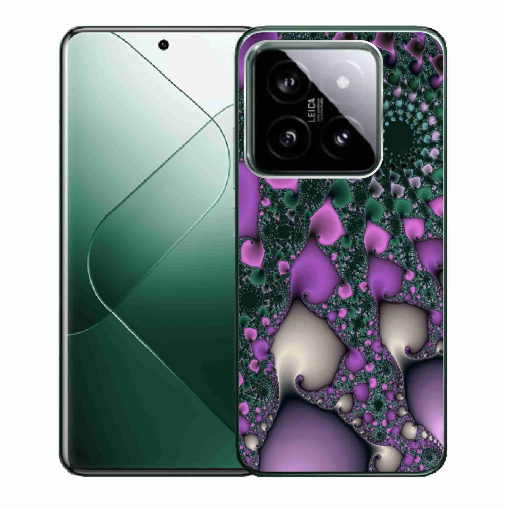 Gelový kryt mmCase na Xiaomi 14 - abstrakt 7